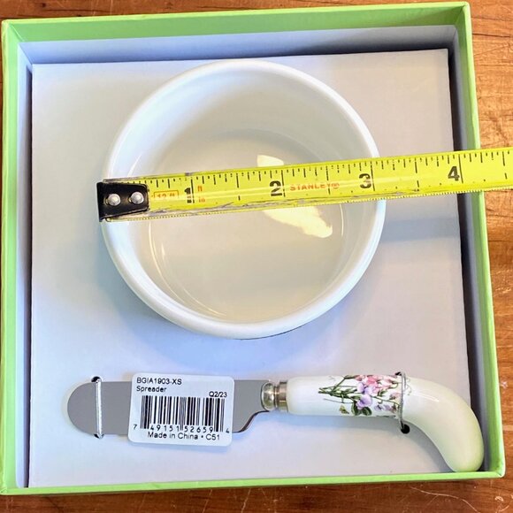 Portmeirion "RAMEKIN & SPREADER SET" - Picture 1 of 10